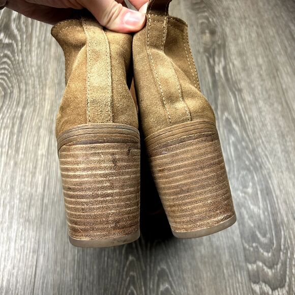 Steve Madden Women's Sharini Cut-Out Booties Tan Size 11 GUC - Picture 6 of 13